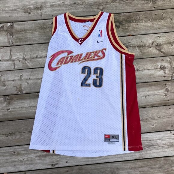 Vintage Nike Lebron James Jersey Cleveland Cavaliers Jersey XL - Picture 5 of 8
